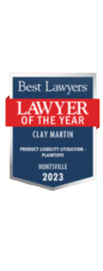 2023 Best Lawyers Lawyer of the Year - Clay Martin